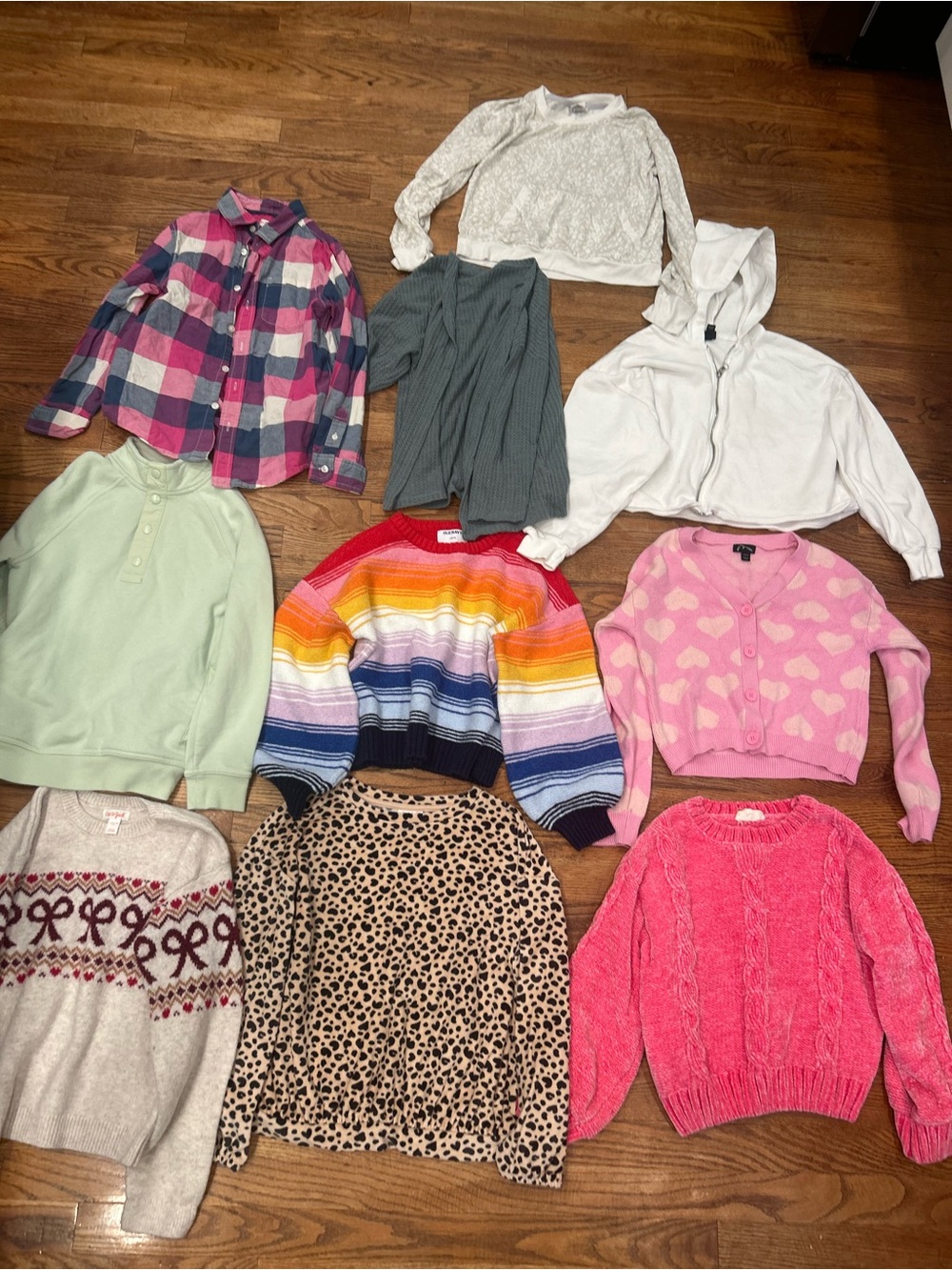 Girls fall winter clothes bundle 10/12